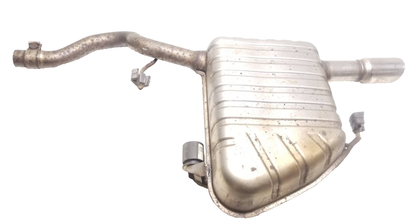2017 Jaguar Xe Rear Left Driver Side Exhaust Muffler OEM Hx73-5k243-ae