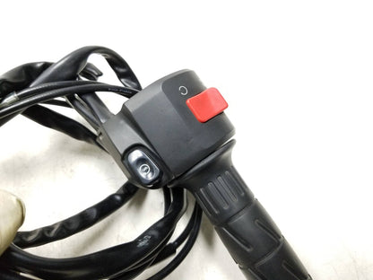 2015-2018 Kawasaki Klz1000 Versys 1000 Right Handlebar Kill Switch W/ Grips OEM