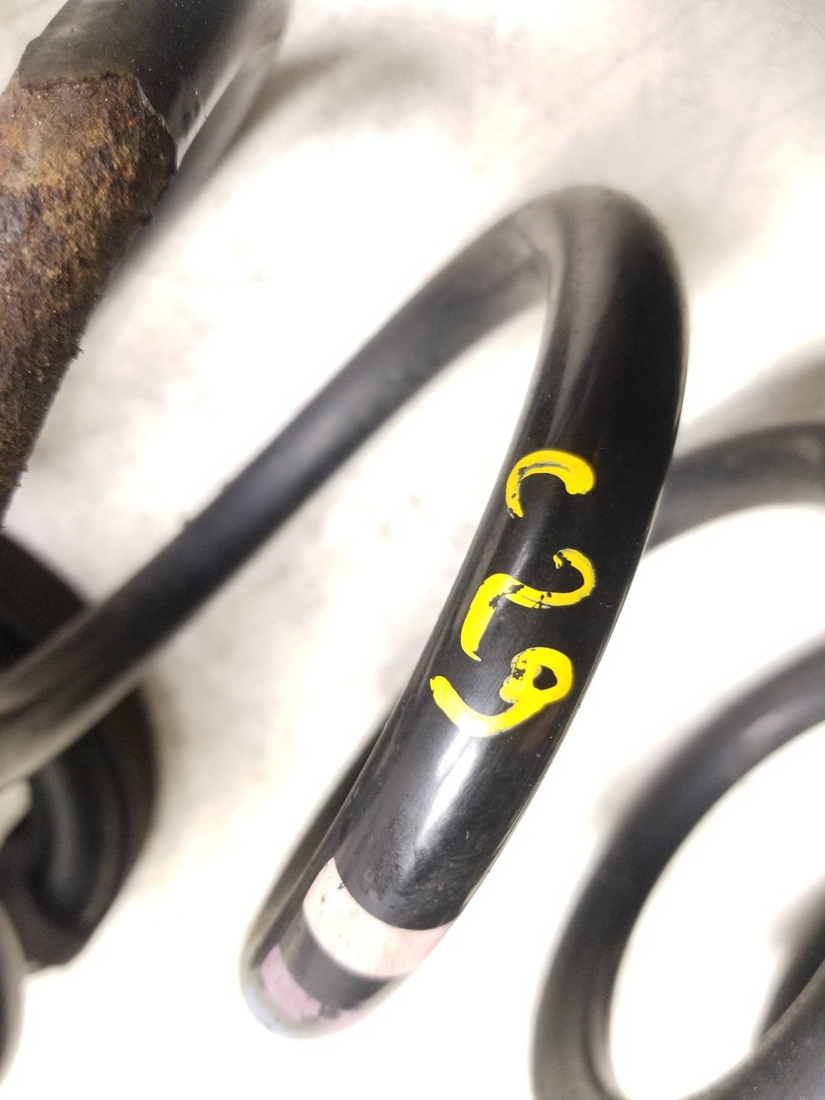 2017 Jaguar Xe Rear Suspension Coil Spring OEM Gx73-5534-ba