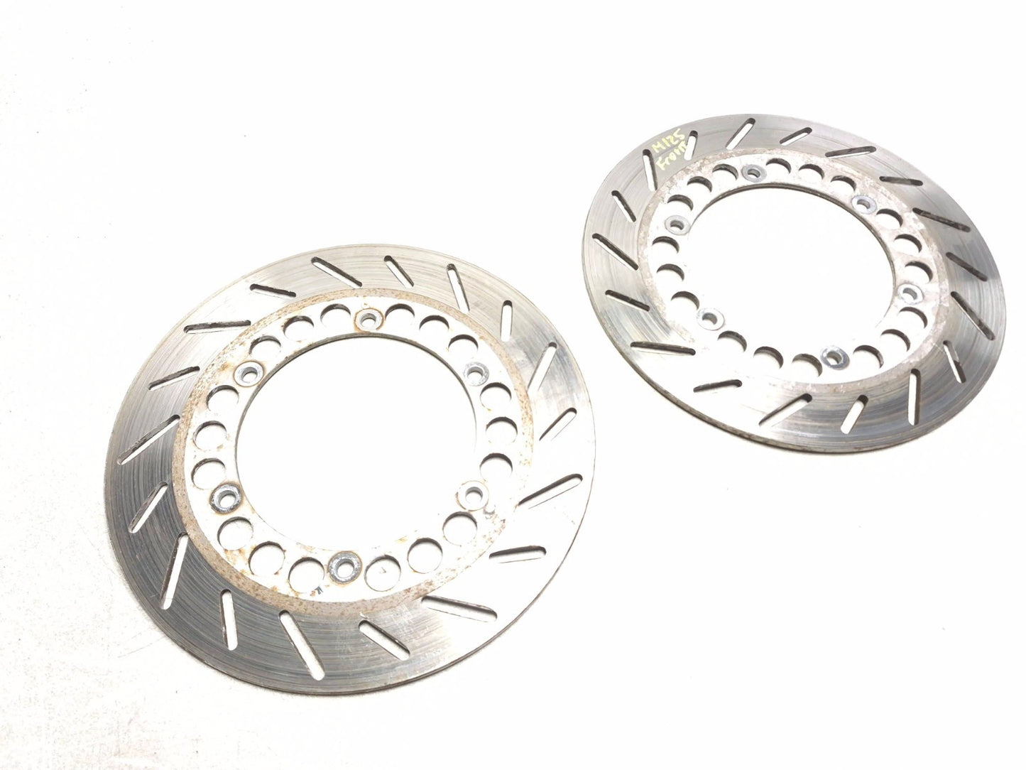 1993 Yamaha Virago Xv750 Front Left & Right Brake Disc Pair OEM
