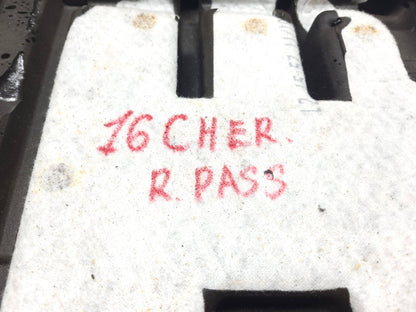 2016 Jeep Cherokee Rear Passenger Seat Backrest Upper Cushion OEM