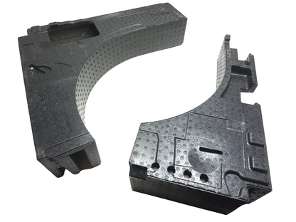 2013 Ford Focus Rear Trunk Foam Storage Box Left & Right Pair OEM
