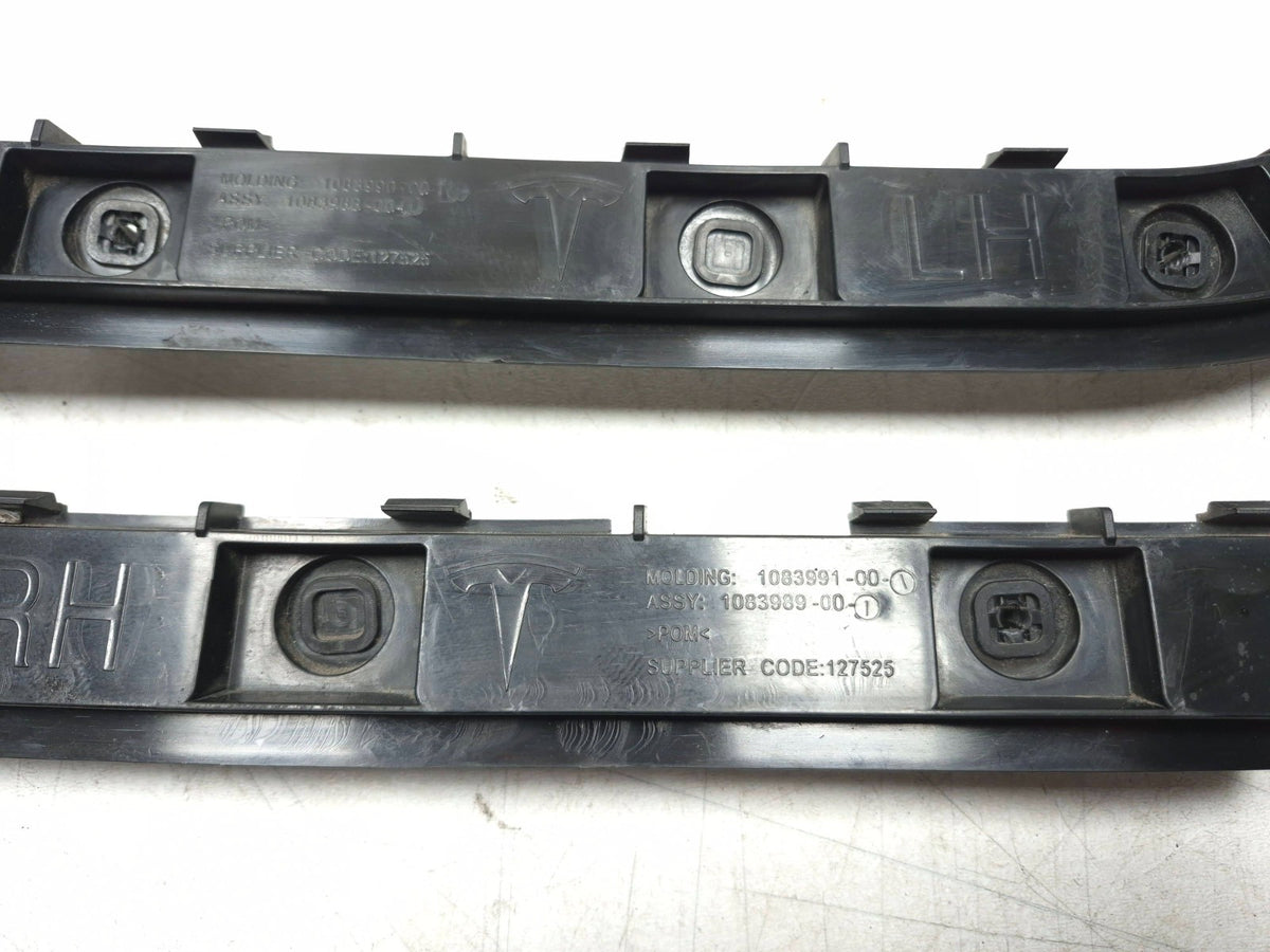2018 Tesla Model 3 Rear Bumper Bracket Support 5 Pcs OEM