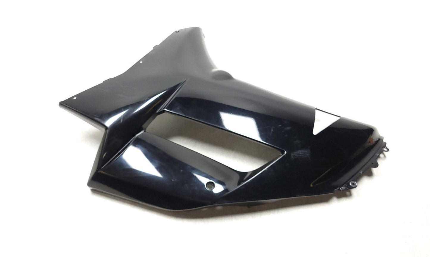 2007 Kawasaki Ninja Zx-6r Zx600 Left Lower Cowl Fairing Assy Black OEM
