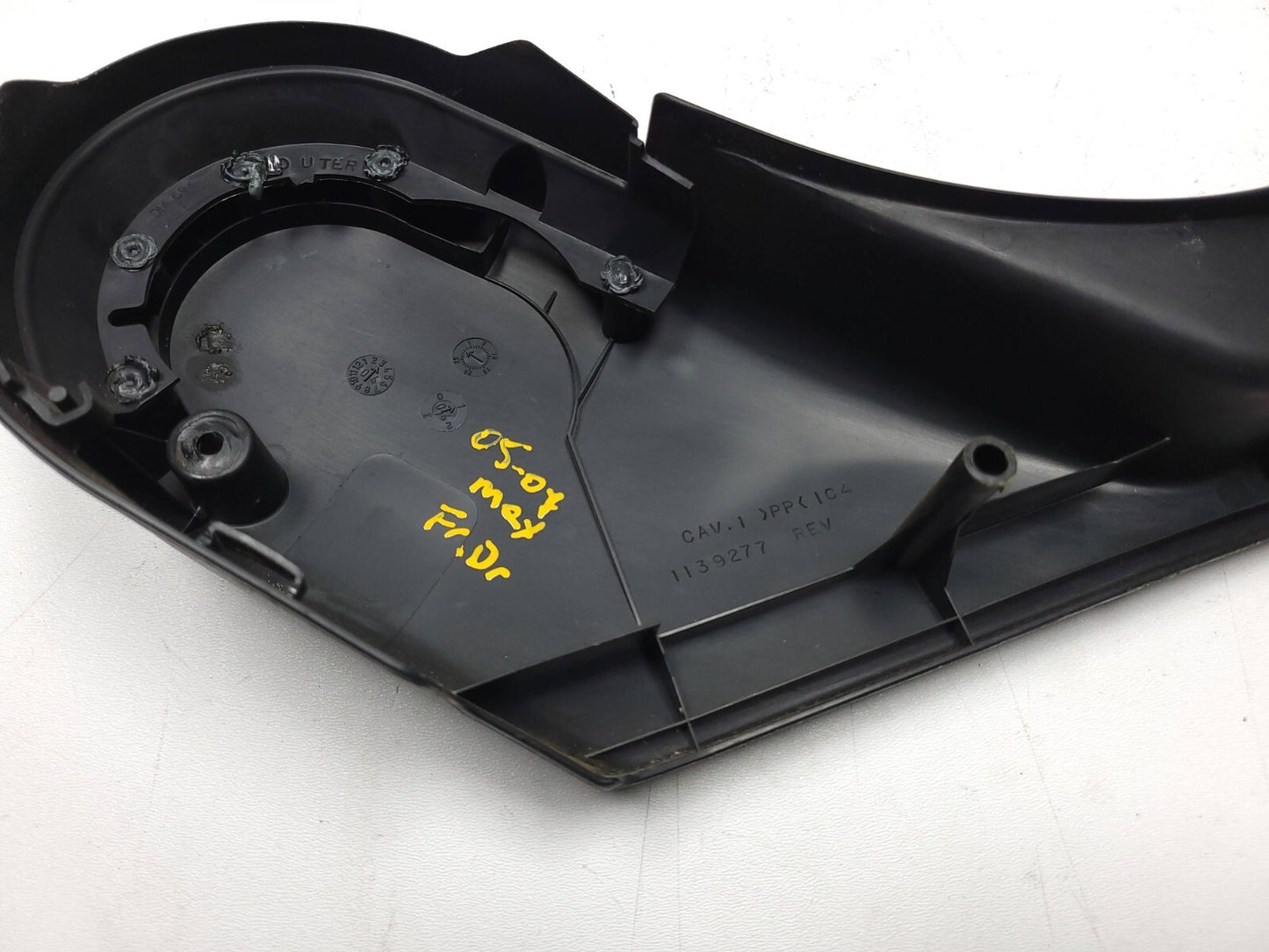 2004 - 2008 Nissan Maxima Front Seat Side Trim Cover Driver Left 7pcs OEM