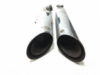 1985 Honda Shadow Vt500c Exhaust Muffler Left & Right Pair OEM
