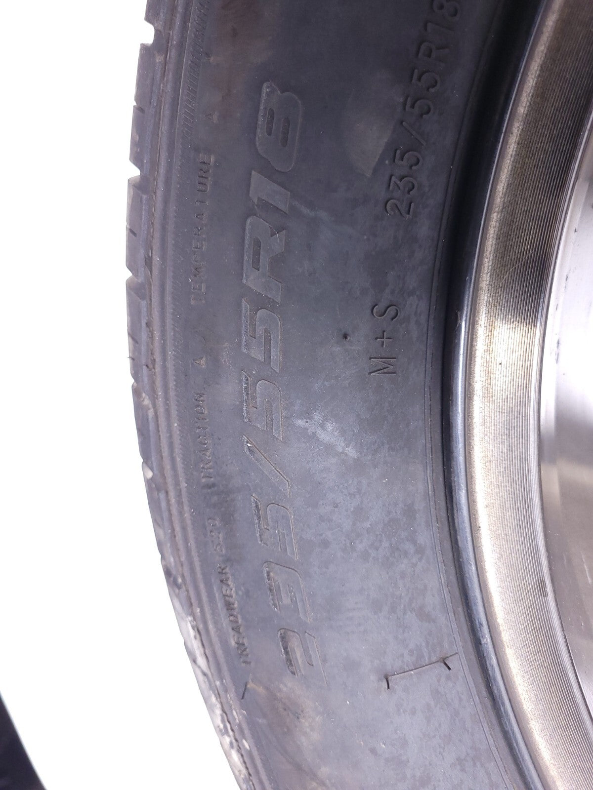 15 - 18 Dodge Challenger Wheel Rim W/ Tire 235/55r18 2pcs OEM 87k