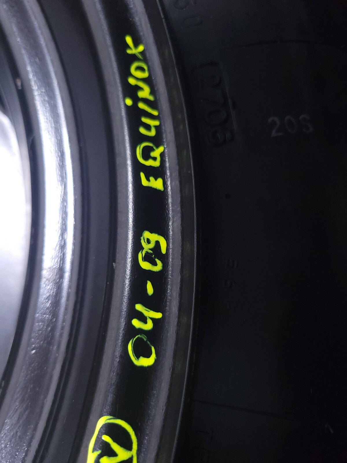 04 05 06 07 08 09 Chevrolet Equinox Spare Tire J16x4t OEM