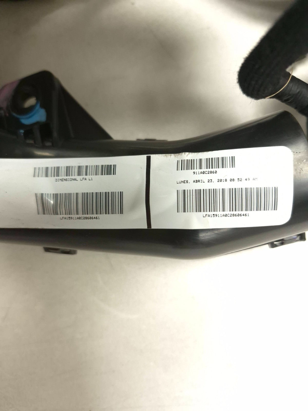 2018 Hyundai Sonata Dash Dashboard Wire Harness 2.4l OEM
