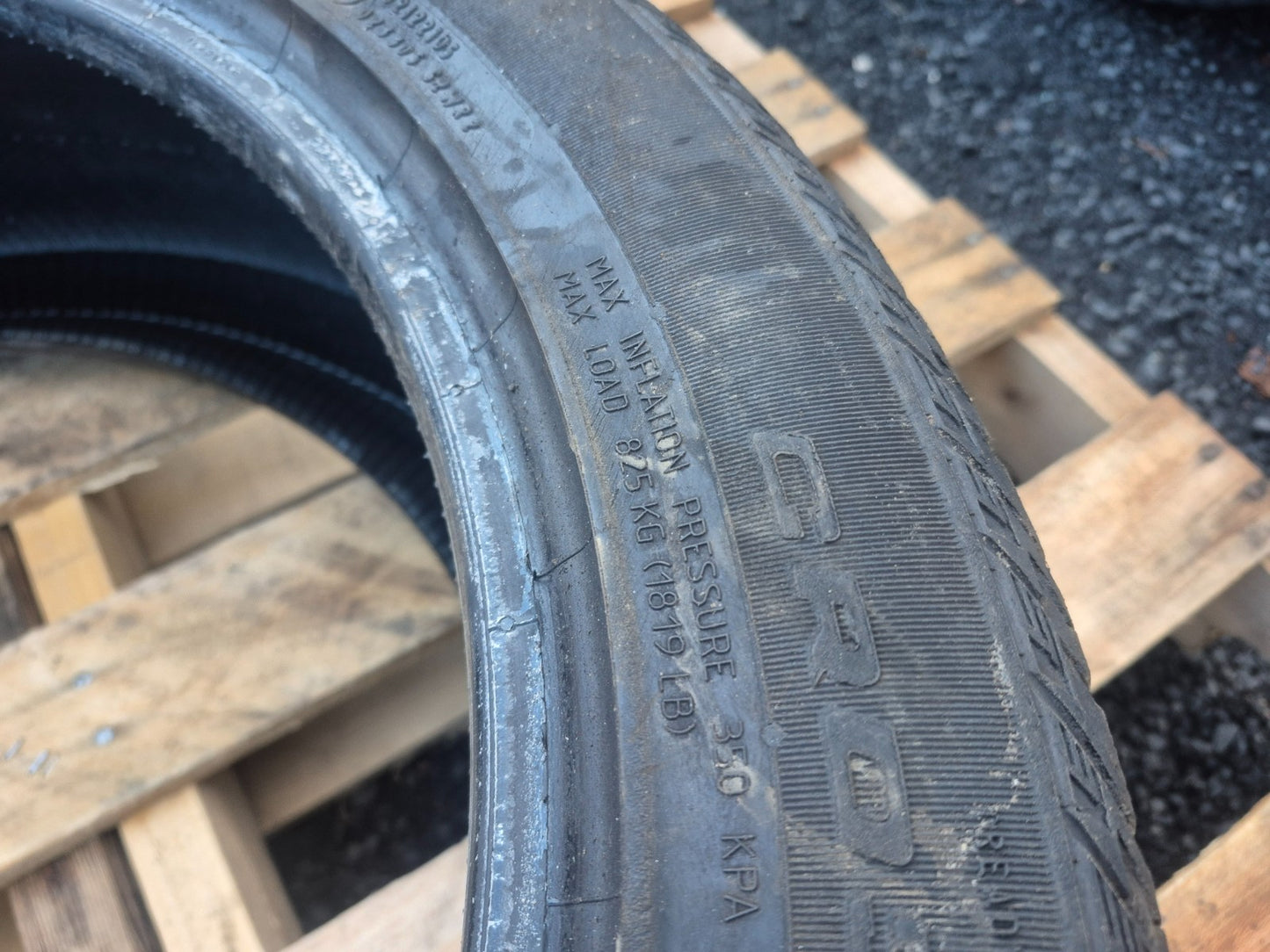 Continental Crosscontact Lx Sport 255/45 R20 101v Used Tire