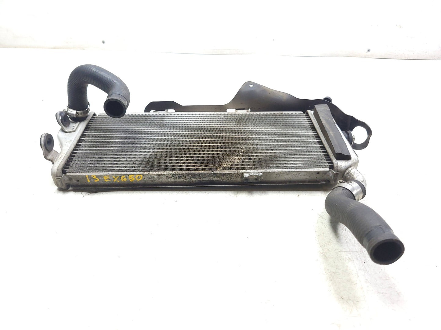 2012 - 2016 Kawasaki Ex650 Ninja 650 Coolant Water Radiator *broken 1 Tab*