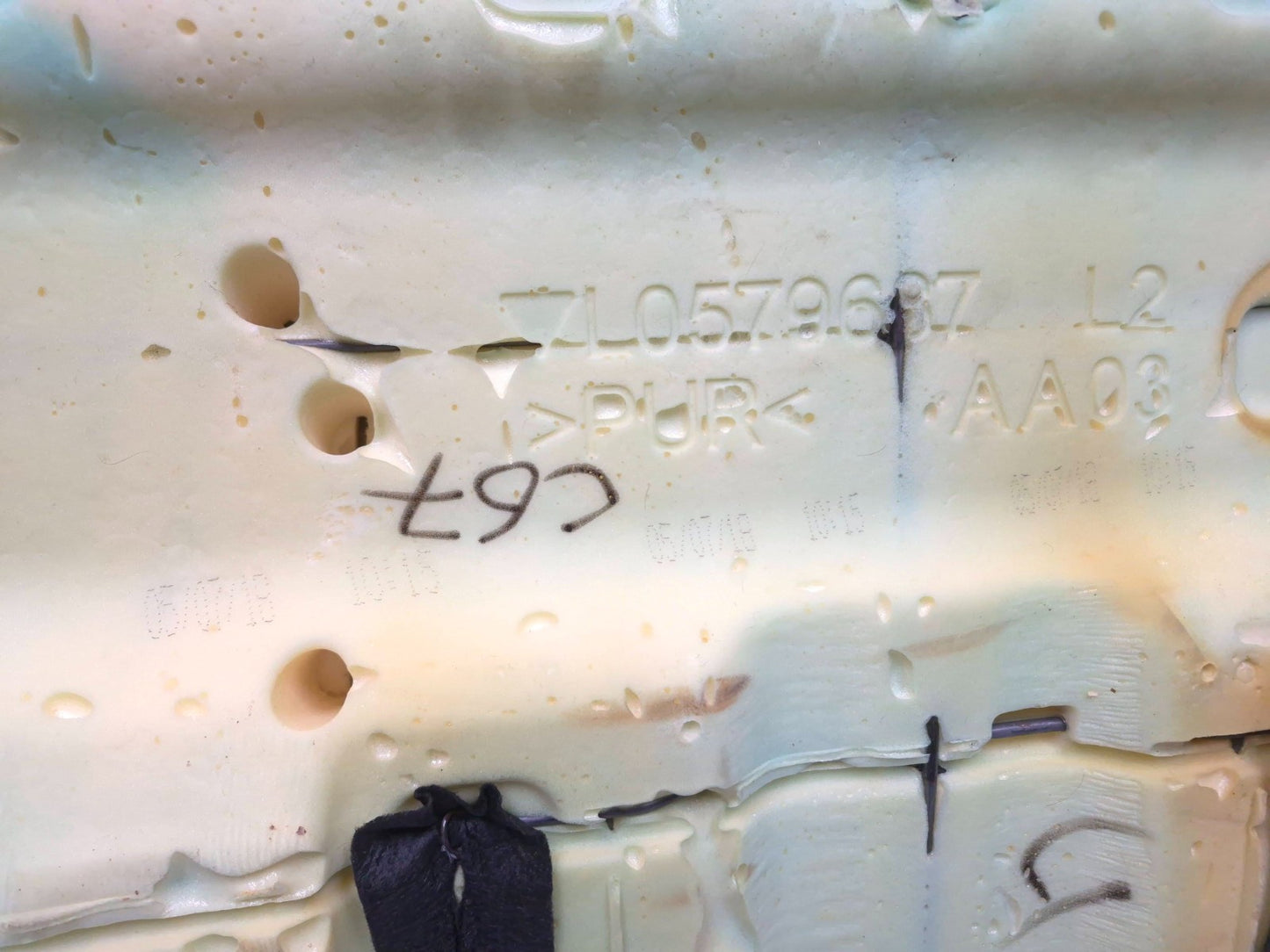 2018 Hyundai Sonata Rear Seat Cushion Bottom Lower OEM
