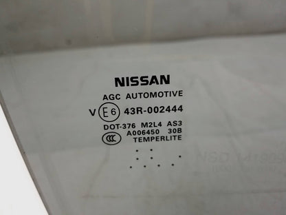 2013 - 2020 Nissan Pathfinder Rear Door Window Glass Passenger Side Right OEM