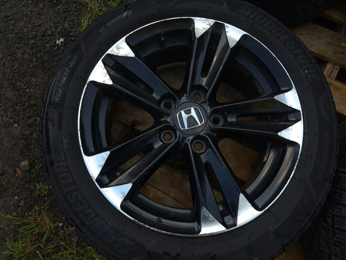 2014 Honda Cr-z Wheel Rim W/ Tire 195/55/r16 16x6j Et45 6.5/32 4 Pcs OEM