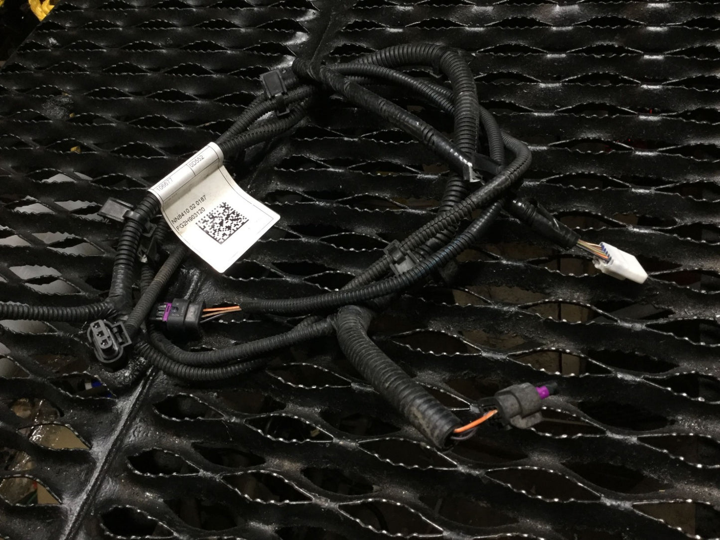 2014 Fiat 500l Rear Bumper Pdc Park Assist Sensors Wire Harness W/o Sensors OEM