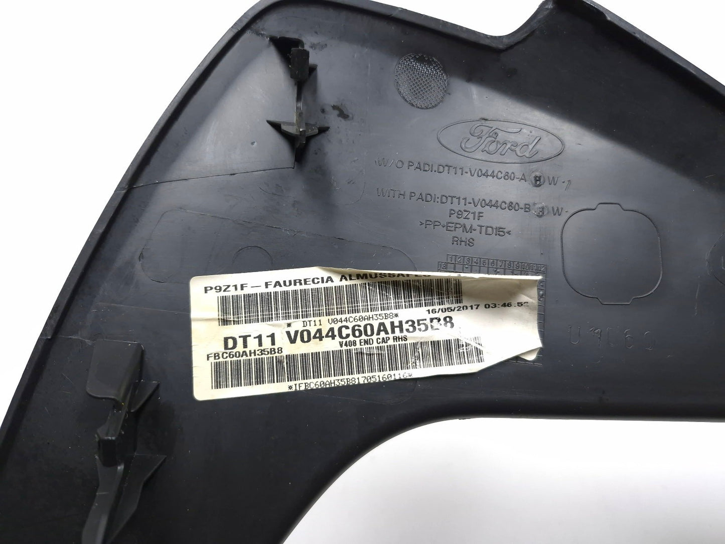 2017 Ford Transit Connect Dash End Cap Cover Trim OEM