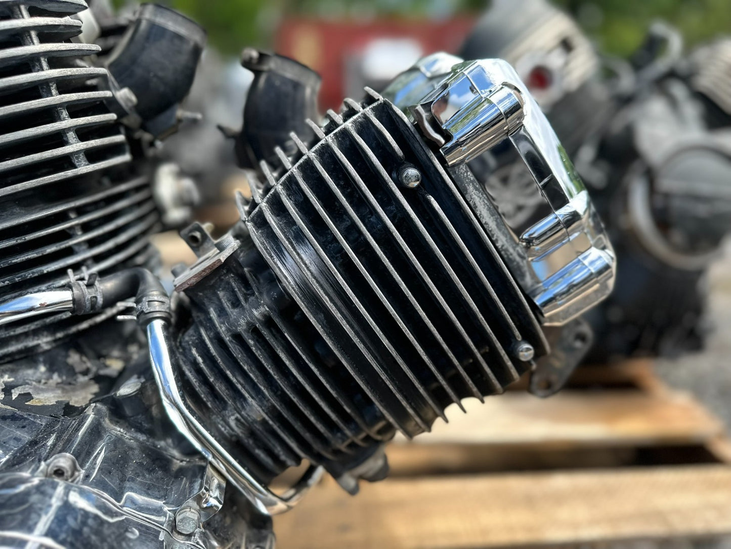 1999 Yamaha V Star Xvs650 Engine Motor OEM