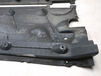2011 Volkswagen Tiguan Se Underbody Shield Guard Panel Left & Right Pair OEM