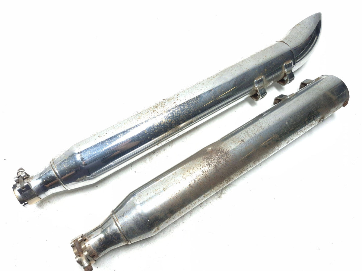 2002 Harley Davidson Touring Road King Rear Exhaust Muffler Left & Right OEM