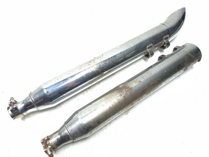2002 Harley Davidson Touring Road King Rear Exhaust Muffler Left & Right OEM