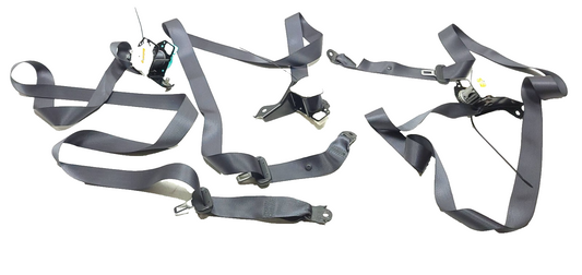 12-15 Subaru Impreza Rear Seat Belt 3pcs OEM Sedan