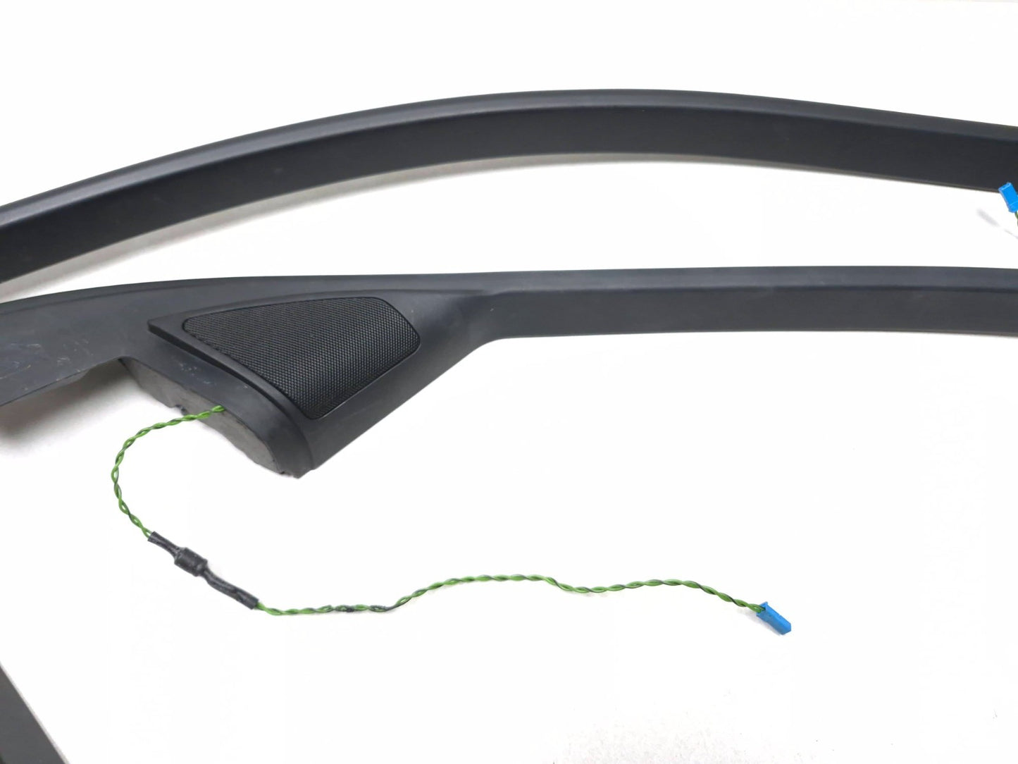 2007 BMW 530i E60 Front Door Window Frame Surround Tweeter Trim Left & Right OEM