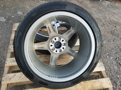 2015 Mercedes C300 W205 Amg Wheel Rim R18 W/ Tire 245/40zr18. Two Wheels OEM