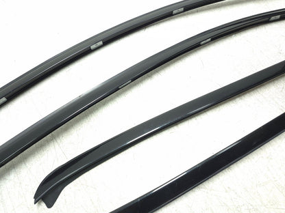 2008 BMW X6 E71 Front Windshield Drip Trim Molding Left & Right 4pcs OEM