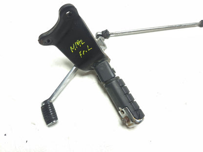 2009 Honda Shadow Vt750 Spirit Front Left Foot Peg & Mount W/ Shifter Lever OEM