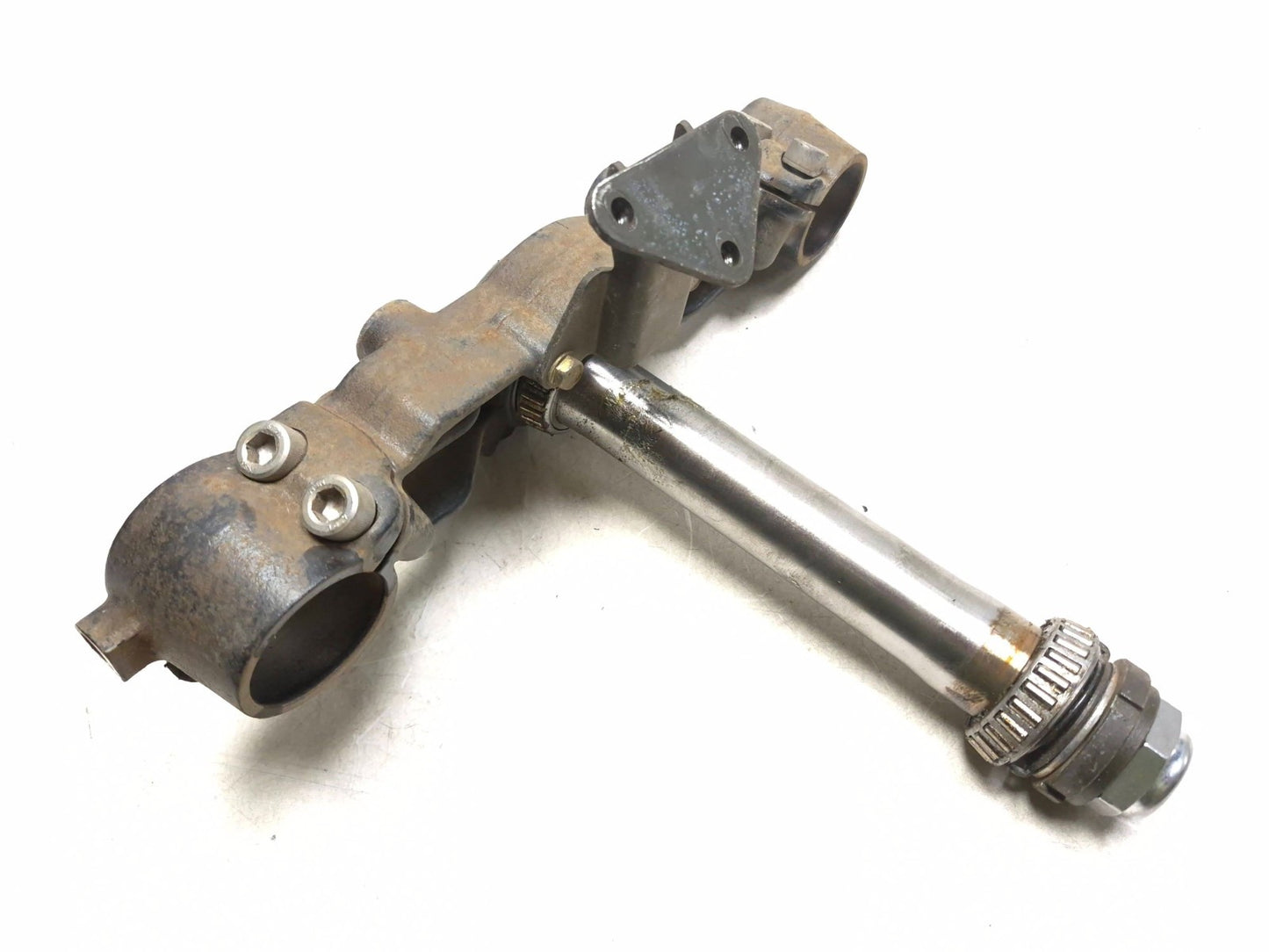 2003 Kawasaki Vulcan Vn1600 Front Fork Clamp Lower Triple Tree OEM