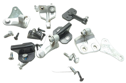 2010 Mercedes S400 Driver Side Door Hinge & Striker 8pcs W/ Bolt 15pcs OEM