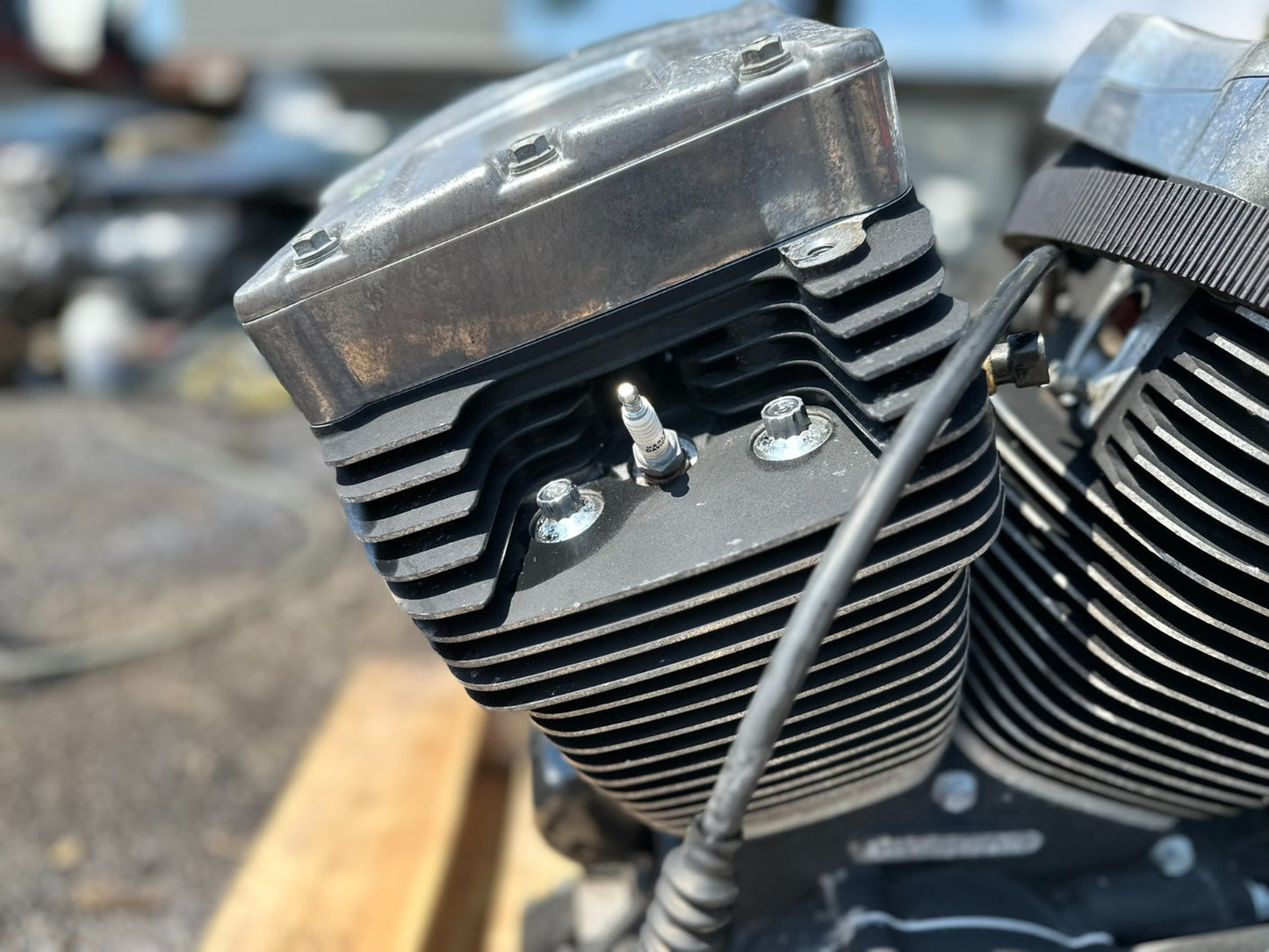 2008 Harley-davidson Fxdf Dayna Engine Motor & Transmission Twin Cam 96 OEM
