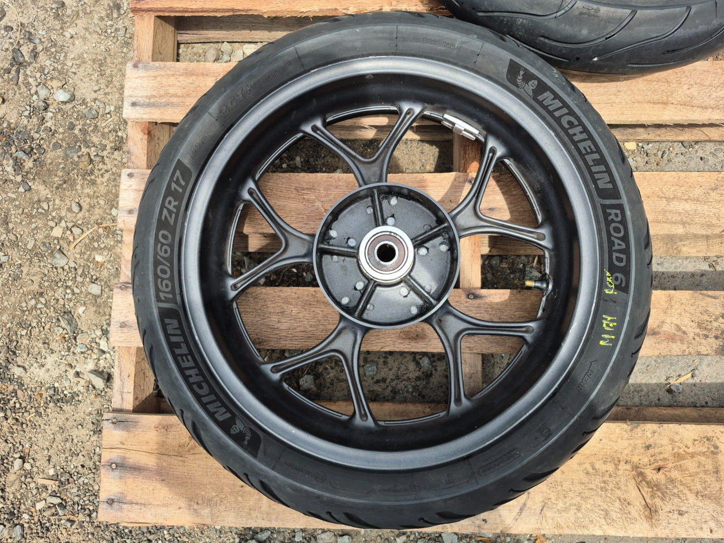 2012 Honda Nc700x Wheel Rim & Tire Front & Rear *straight* OEM