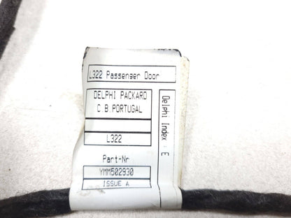2006-2009 Range Rover Door Wire Harness Front Right Pass Side OEM