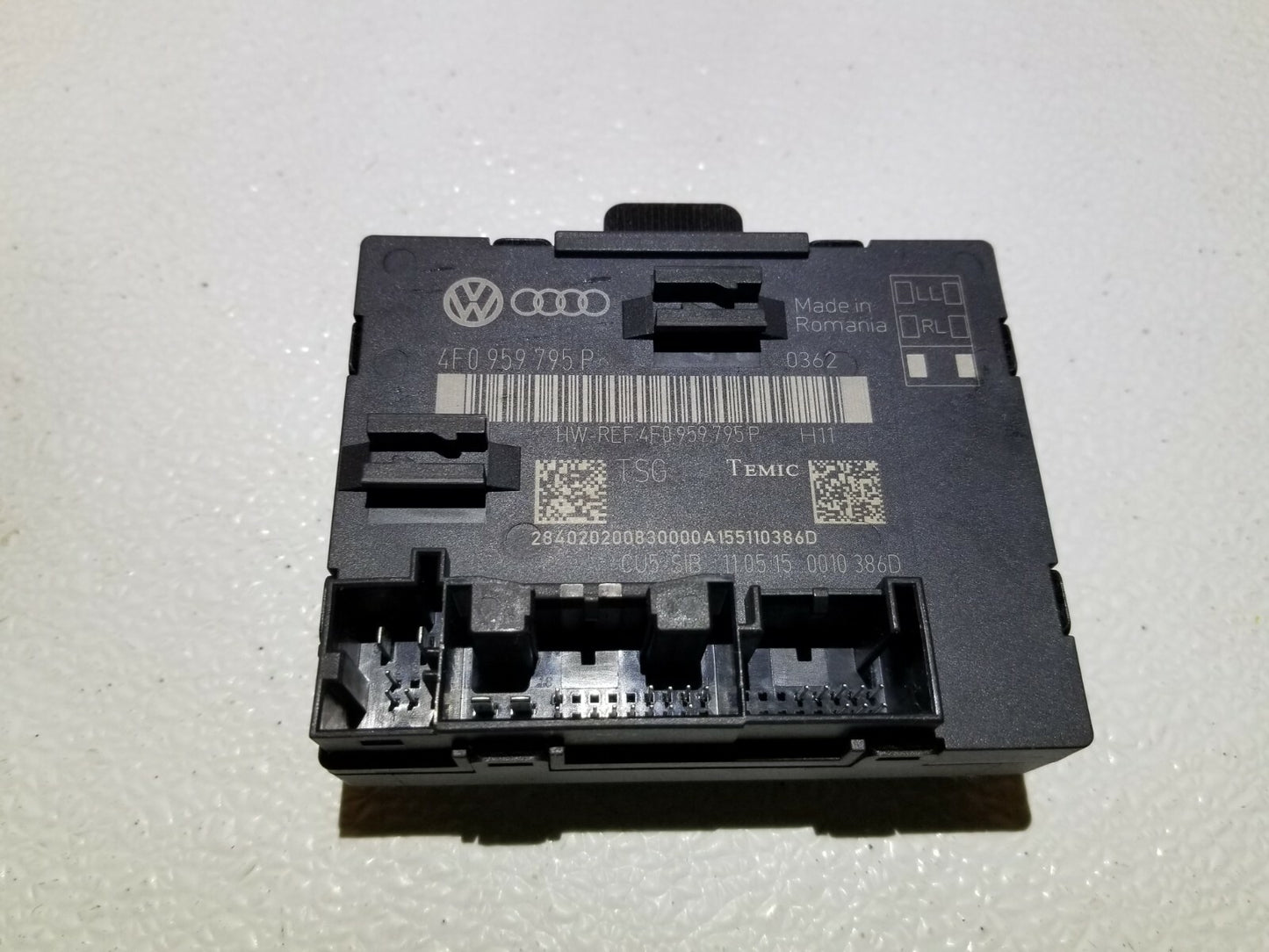 11 12 13 14 15  Audi Q7 Front Right Pass Door Control Module OEM 87k Miles