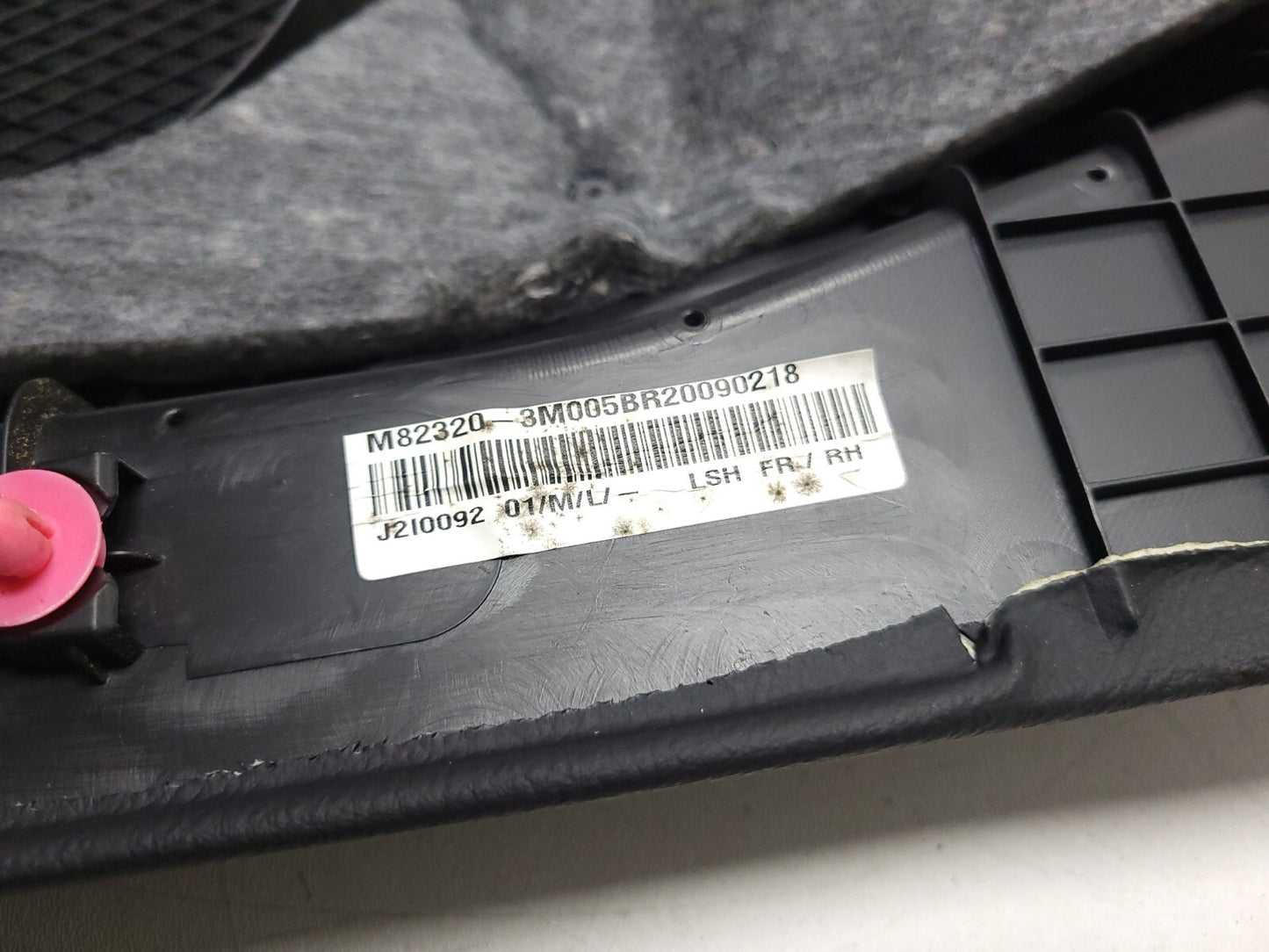 09-14 Hyundai Genesis Door Panel Trim Front Passenger Side Right *br* OEM Sedan