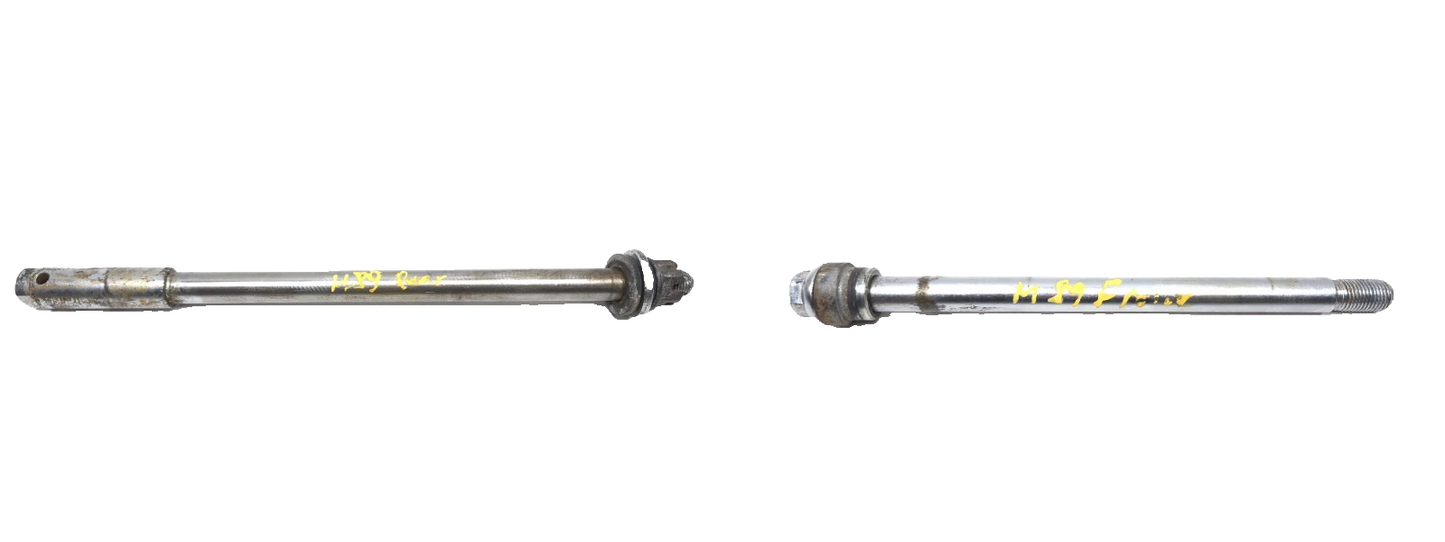 1996 Yamaha Virago Xv750 Front & Rear Axle Wheel Pair OEM