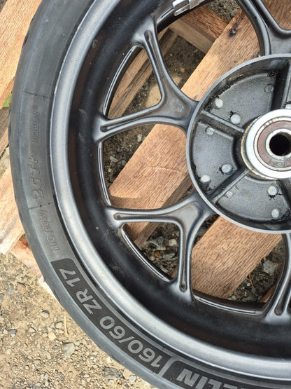 2012 Honda Nc700x Wheel Rim & Tire Front & Rear *straight* OEM