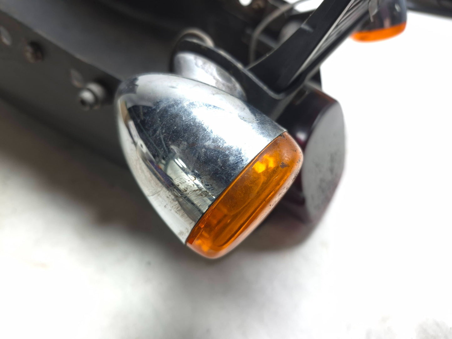 2008 Harley-davidson Dyna Fat Bob Fxdf Rear Fender & Tail Brake Light OEM
