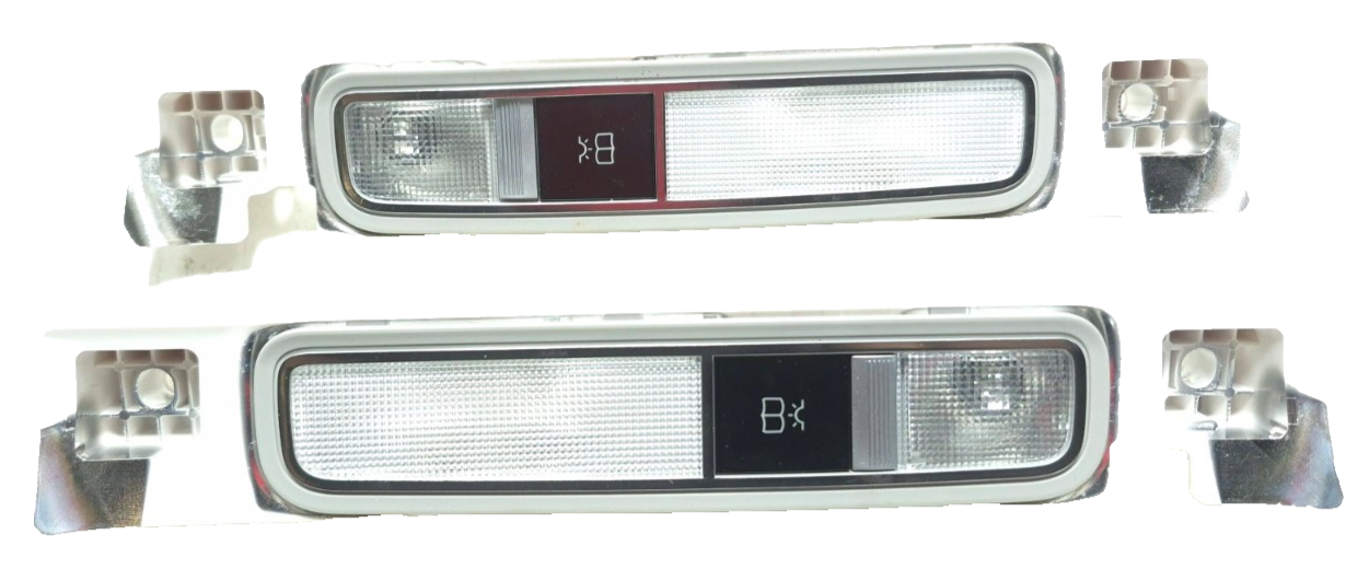 2010 Mercedes S400 Rear Overhead Dome Light Lamp 2pcs OEM