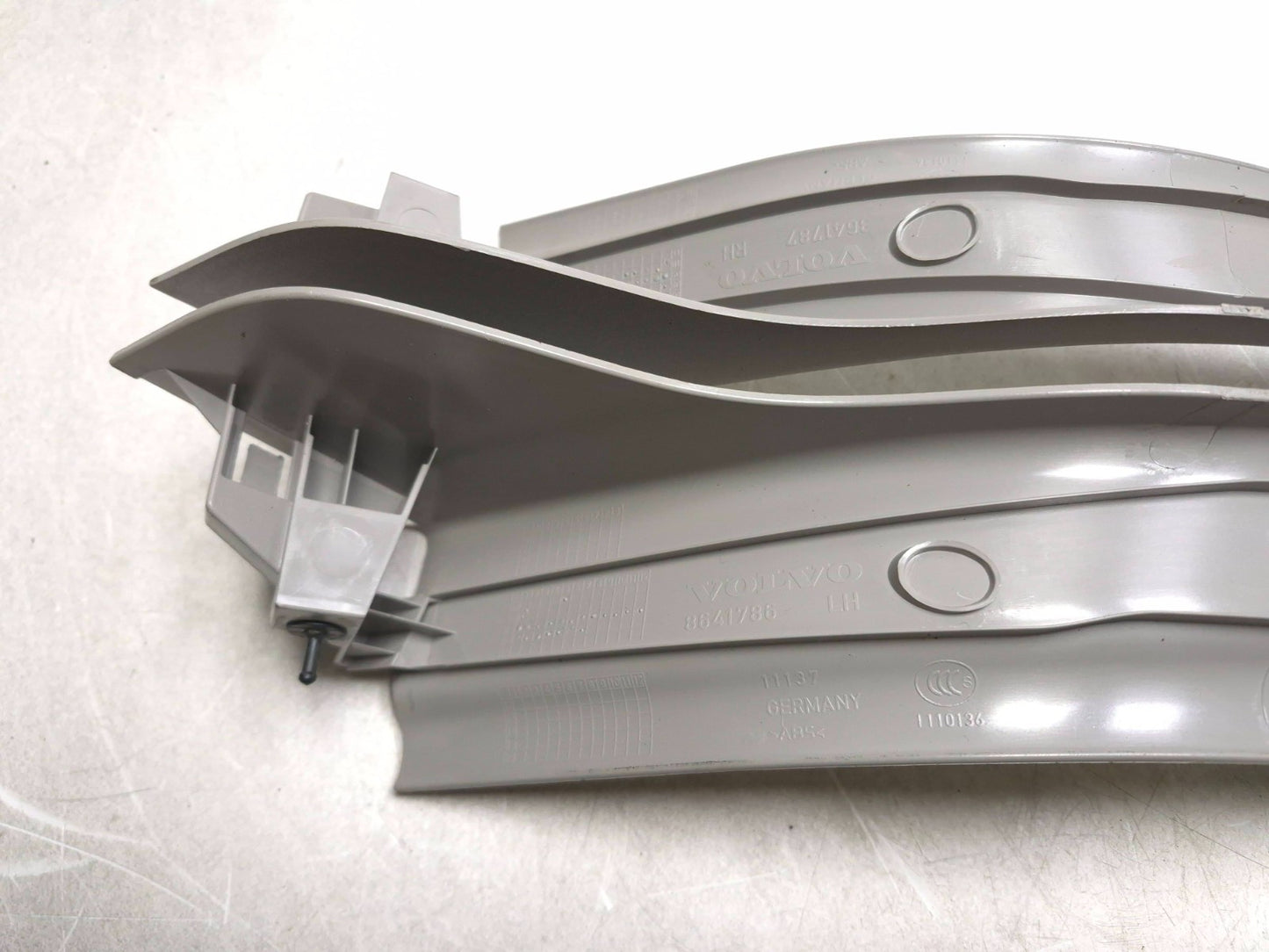 2011 Volvo S40 Rear Door Sill Plate Trim Left & Right  OEM