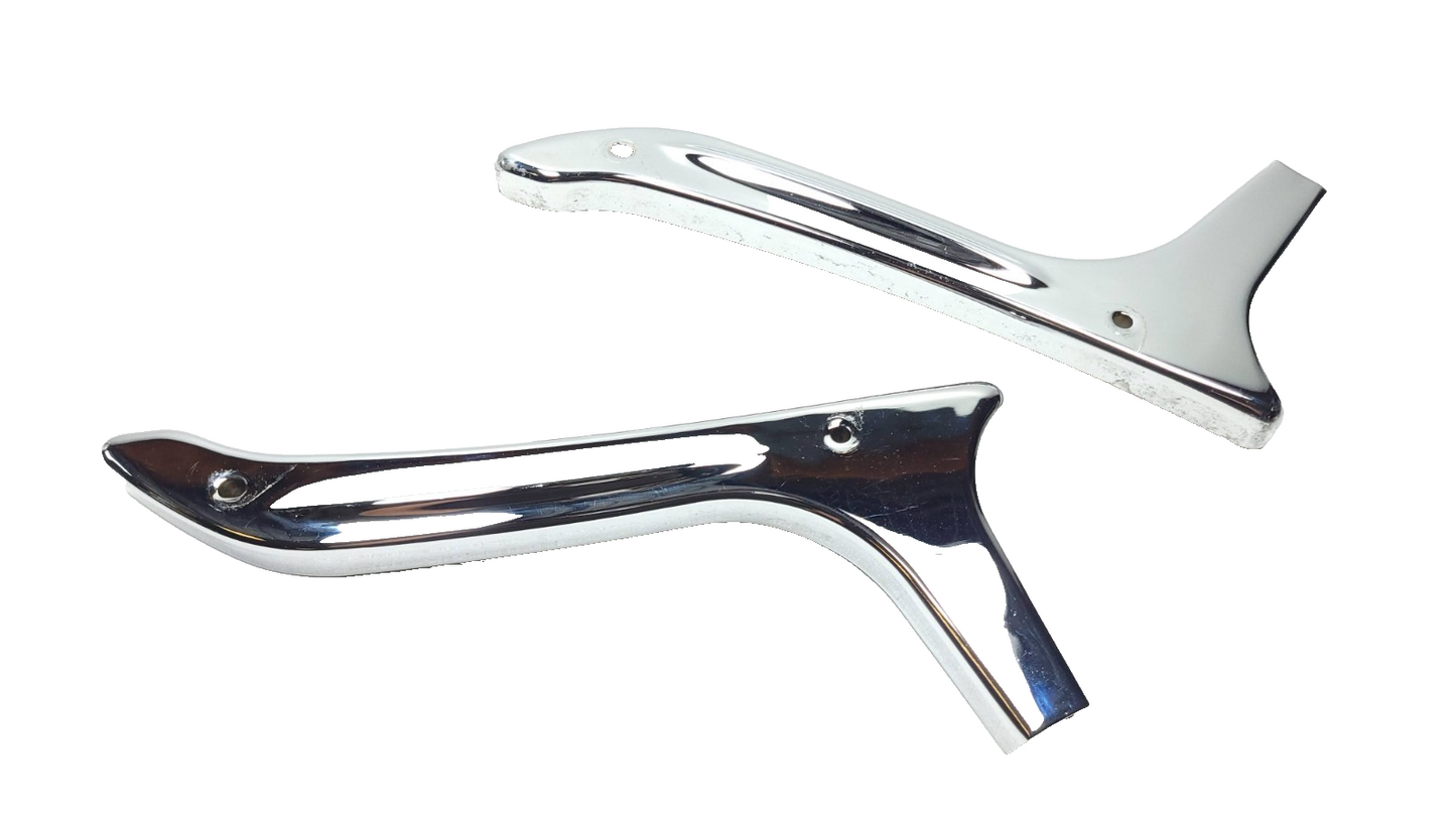 2007 Yamaha Xvs 1300 V-star Left & Right Side Back Rest Sissy Bar Paer OEM