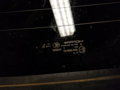 2014 Dodge Grand Caravan Tailgate Back Window Glass OEM