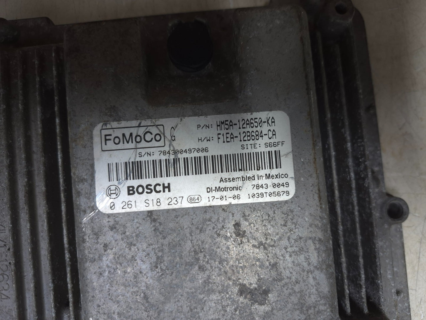 2017 Ford Focus St Ecu Engine Control Module OEM