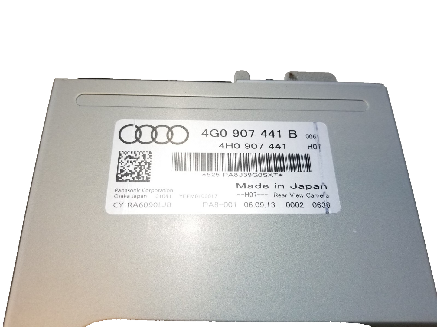 2014 Audi A6 Rear View Camera Control Module OEM