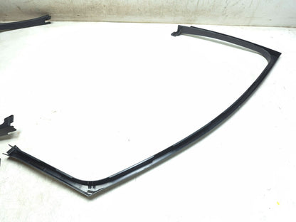 2012 Nissan Leaf Door Frame Glass Trim Front & Rear 4pcs OEM