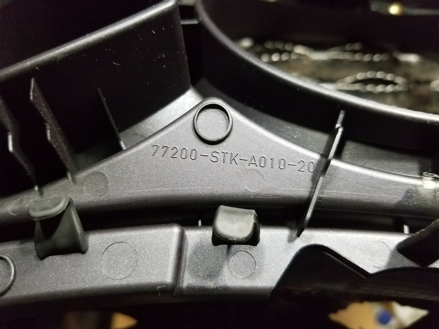 07 08 09 10 11 12 Acura RDX Speedometer Head Cluster Shade Bezel OEM 77200-stk