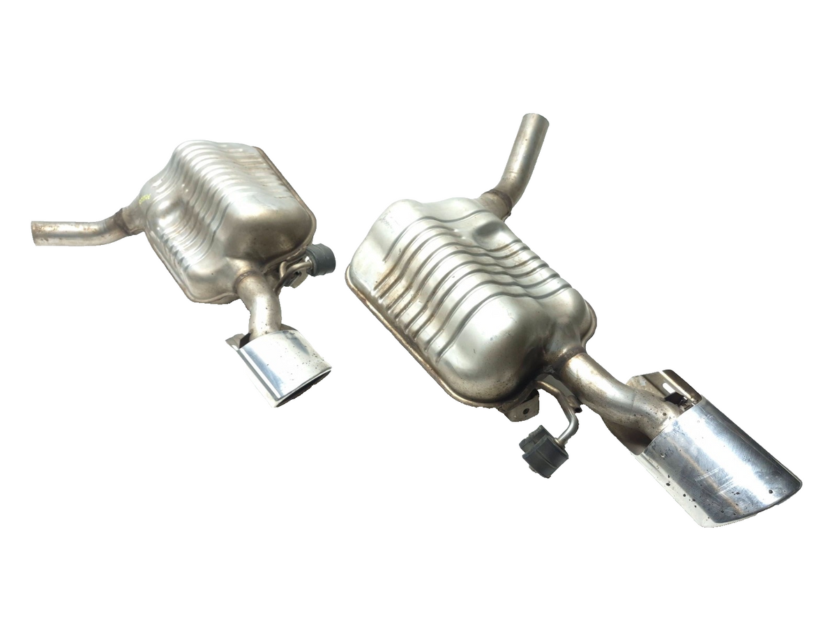 2010-2016 Mercedes W212 E350 Sedan Exhaust Muffler Left & Right OEM