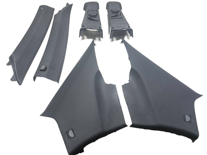 2008 Acura Tl Pillar Trim Cover A & B & C Left & Right 6pcs OEM