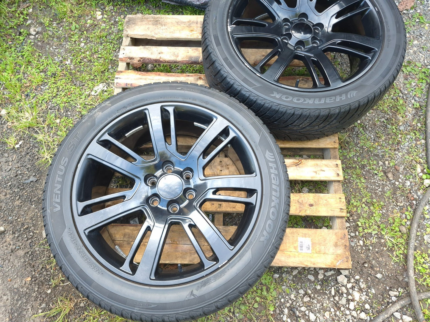 2008-2014 Cadillac Escalade Esv Wheel Rim W/ Tire 285/45 R22 8.5/32 Pair